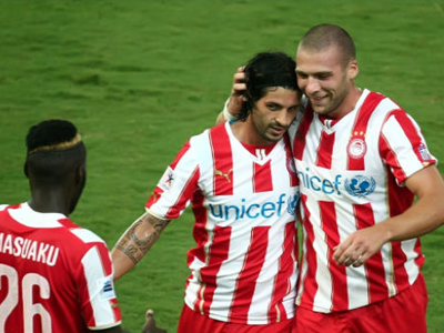 Ομάδα της αγωνιστικής ο Ολυμπιακός!