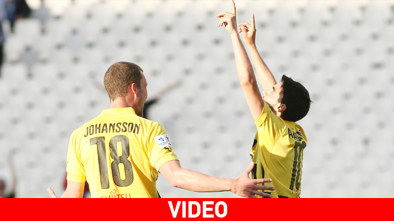 Στη Super League η ΑΕΚ, 1-0 τον Ηρακλή