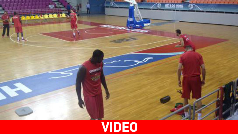 Προπονήθηκε στο Ηράκλειο ο Ολυμπιακός