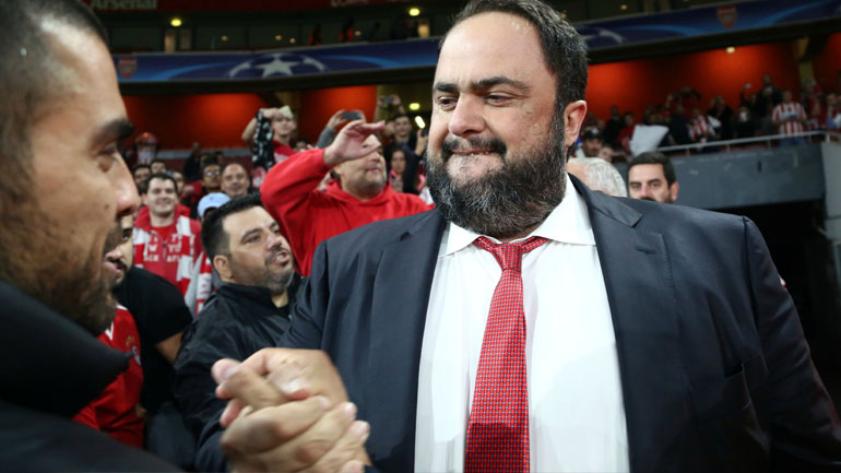 Μεγάλο πριμ από τον Μαρινάκη για τη νίκη επί της Άρσεναλ