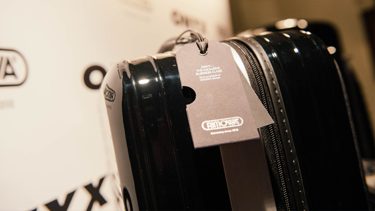 Η επίσημη παρουσίαση της νέας σειράς ONYX της RIMOWA
