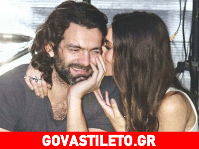 Το φιλί της Αθηνάς Οικονομάκου στον αγαπημένο της!