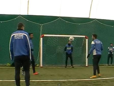 Προπονήθηκε σε πλαστικό χόρτο ο Αστέρας Τρίπολης