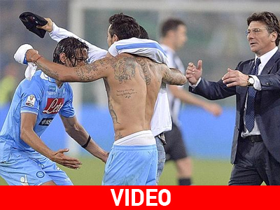 Ξέφρενοι πανηγυρισμοί στη Νάπολι