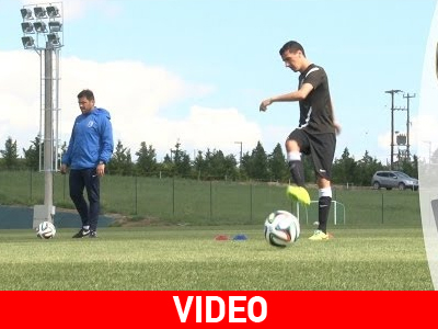 To βίντεο από την προπόνηση του ΠΑΟΚ