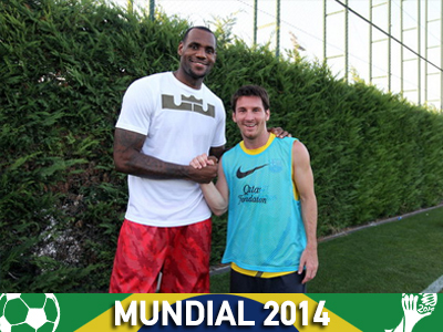 Ο ΛεΜπρον αποθέωσε τον Μέσι!