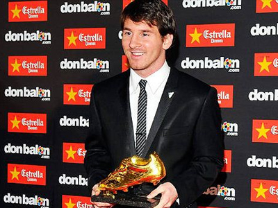 Το Χρυσό Παπούτσι στον Μέσι