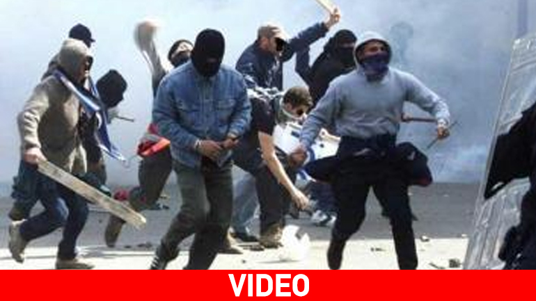 Σοβαρά επεισόδια στη Ρώμη πριν το Λάτσιο-Ρόμα