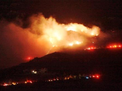 Φωτιά στην Αχλάδα της Κρήτης