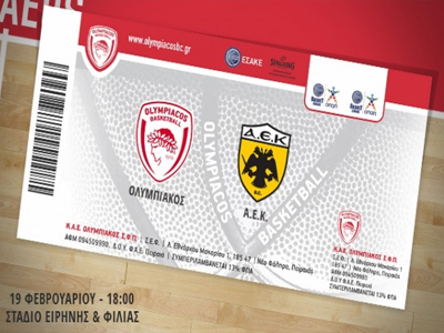 Τα εισιτήρια για το Ολυμπιακός-ΑΕΚ