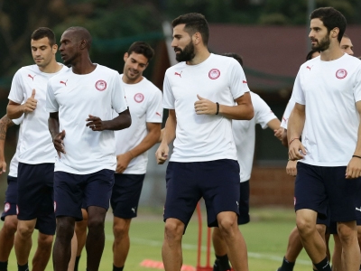 Χωρίς προβλήματα η προπόνηση του Ολυμπιακού