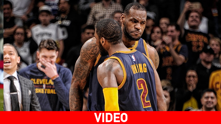 Διαστημικός ο Ίρβινγκ, 128-125 οι Καβαλίερς τους Σπερς