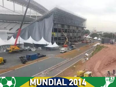 Ημιτελή τα γήπεδα του Μουντιάλ!