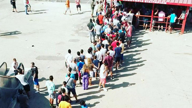 «Ουρές» για τα εισιτήρια με την Μπάγερν