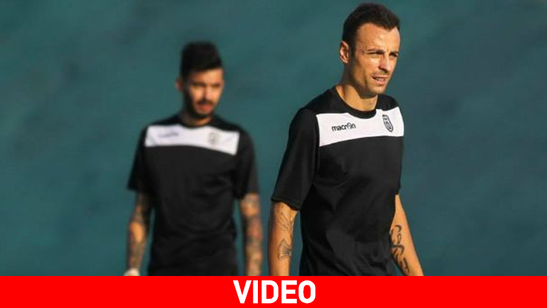 Με Μπερμπάτοφ η προπόνηση του ΠΑΟΚ