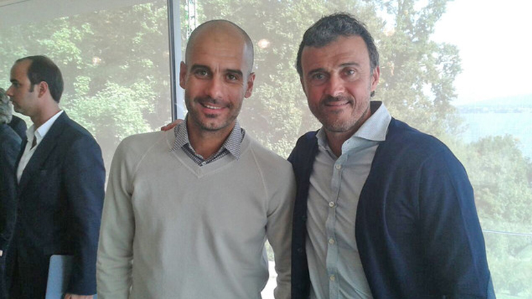 «Έπλεξε» το εγκώμιο του Γκουαρντιόλα ο Λουίς Ενρίκε