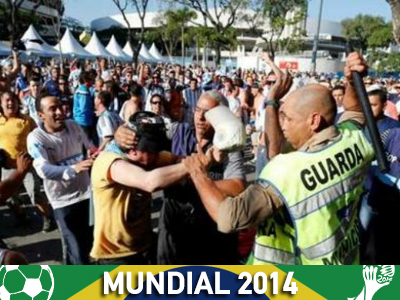 «Μίνι-εμφύλιος» έξω από το Μαρακανά