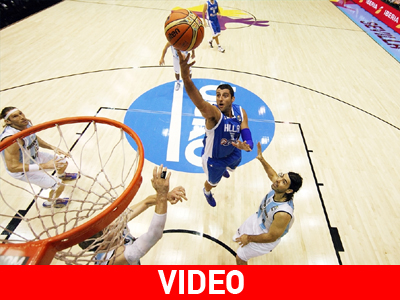 Ολόκληρο το παιχνίδι Ελλάδα-Αργεντινή!