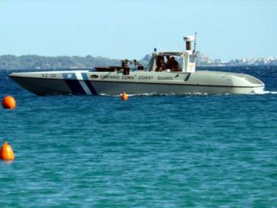 Ανετράπη φουσκωτό στη Σαμοθράκη