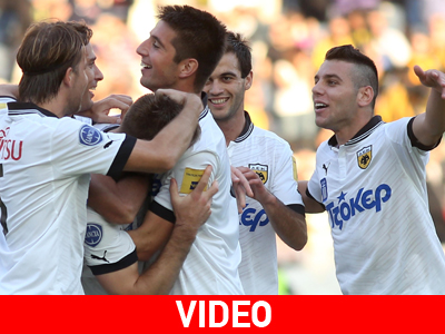 Εύκολα η ΑΕΚ, 3-0 την Τριγλία