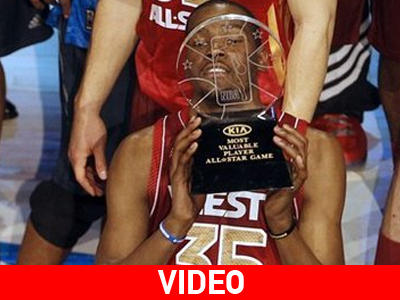 MVP του All Star Game o Ντουράντ