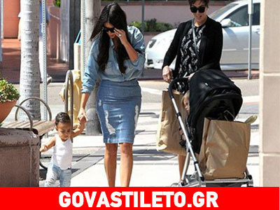 Έκανε τα πρώτα της βήματα η κόρη της Kim Kardashian