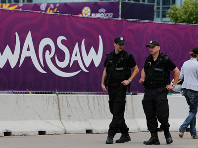 Σε αστυνομικό κλοιό η Βαρσοβία