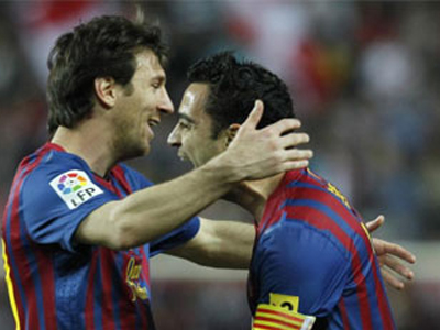 Με Τσάβι και Μέσι η Μπαρτσελόνα