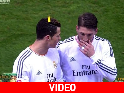 Χτυπήθηκε από αναπτήρα ο Κριστιάνο!