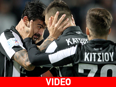 Ο ΠΑΟΚ τους βαθμούς, 2-1 τον Παναθηναϊκό