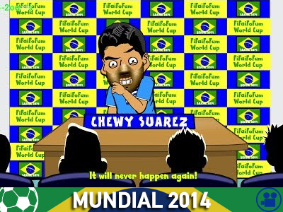 Ο Σουάρες δαγκώνει… δημοσιογράφο!