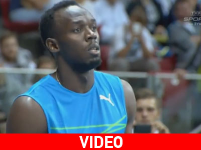 O Γιουσέιν Μπολτ «έσπασε» το φράγμα των 10 δευτερολέπτων