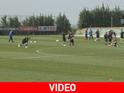 Προπονήθηκαν Λούκας και Κατσουράνης