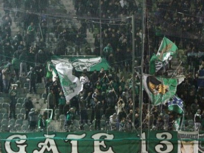 Παναθηναϊκός: Χωρίς οπαδούς στο Βόλο