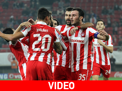 Αήττητος ο Ολυμπιακός, 2-1 τον Πλατανιά Αήττητος ο Ολυμπιακός, 2-1 τον Πλατανιά