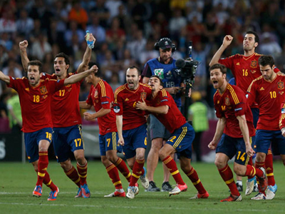 Ρεκόρ τηλεθέασης στον ημιτελικό του Euro