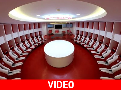 Τα νέα αποδυτήρια του Ολυμπιακού στο «Γ. Καραϊσκάκης»!