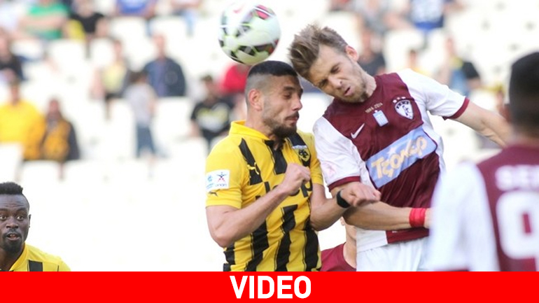 Ισόπαλη η ΑΕΚ, 1-1 με τη Λάρισα