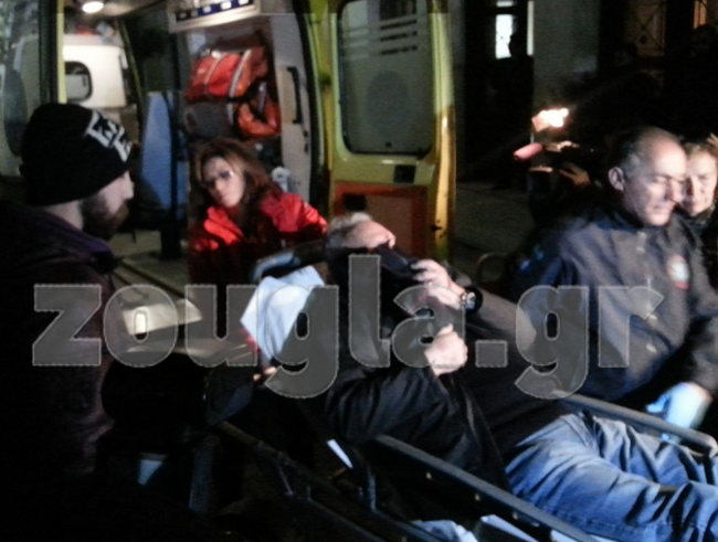 Στον Ερυθρό Σταυρό μεταφέρθηκε ο Π. Ευσταθίου