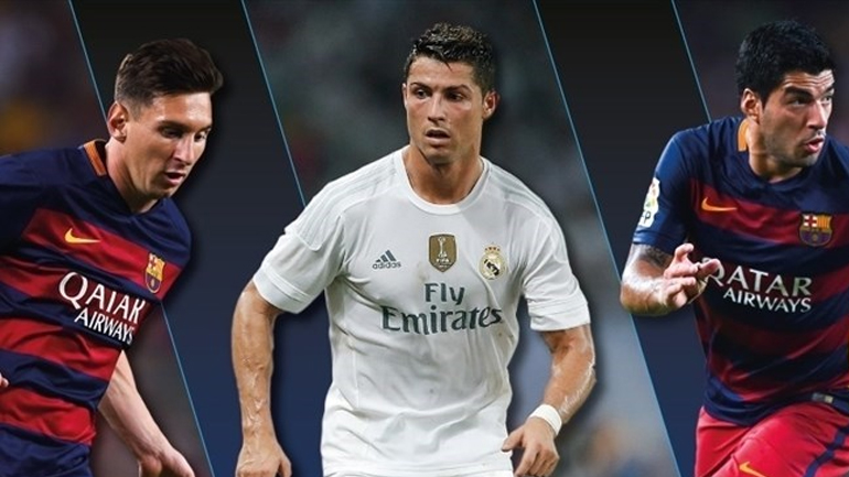Μέσι, Σουάρες και Ρονάλντο διεκδικούν τον τίτλο του κορυφαίου