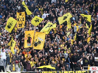 Γέμισε οπαδούς της ΑΕΚ η Ευελπίδων