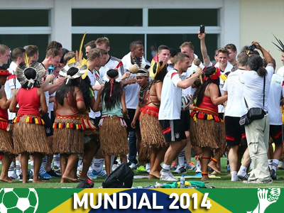 Ιθαγενείς στην προπόνηση της Γερμανίας!