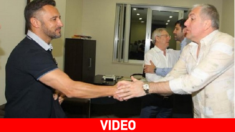 Ο Περέιρα συνάντησε τον Ομπράντοβιτς! Ο Περέιρα συνάντησε τον Ομπράντοβιτς!