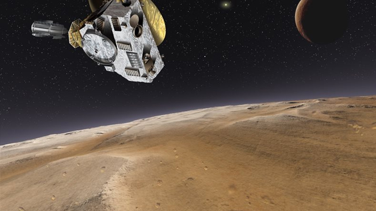 Η συνάντηση του New Horizons με τον Πλούτωνα στον OTE TV