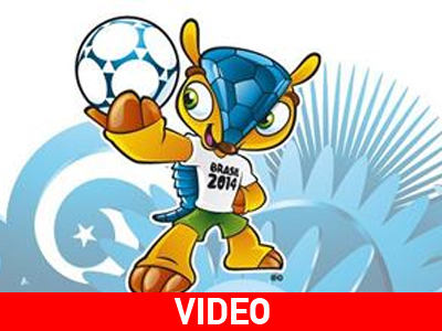 Αποκαλύφθηκε η μασκότ για το Μουντιάλ 2014