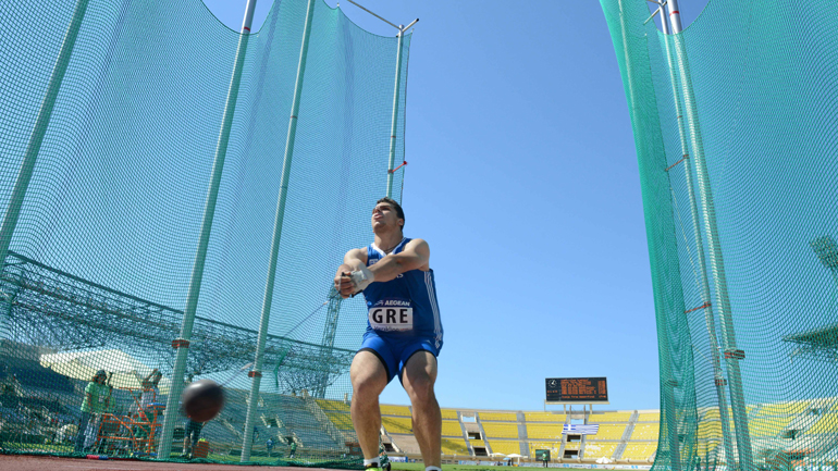 Δεύτερος στη σφυροβολία ο Αναστασάκης