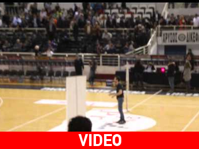 Φίλος του ΠΑΟΚ σκόραρε από το κέντρο!