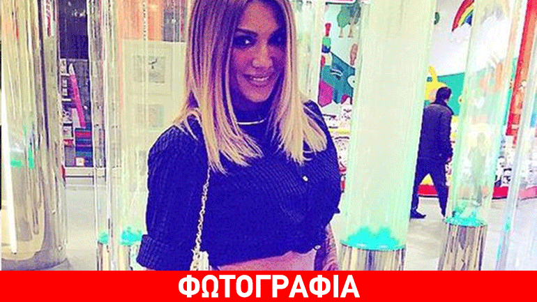 Δείτε την Αγγελική Ηλιάδη να ποζάρει χωρίς μακιγιάζ με τον Μπαμπίνο της!