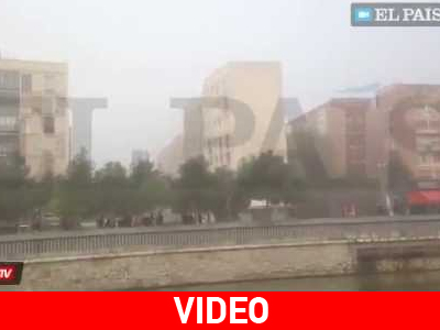 Νέο βίντεο από τα επεισόδια στη Μαδρίτη