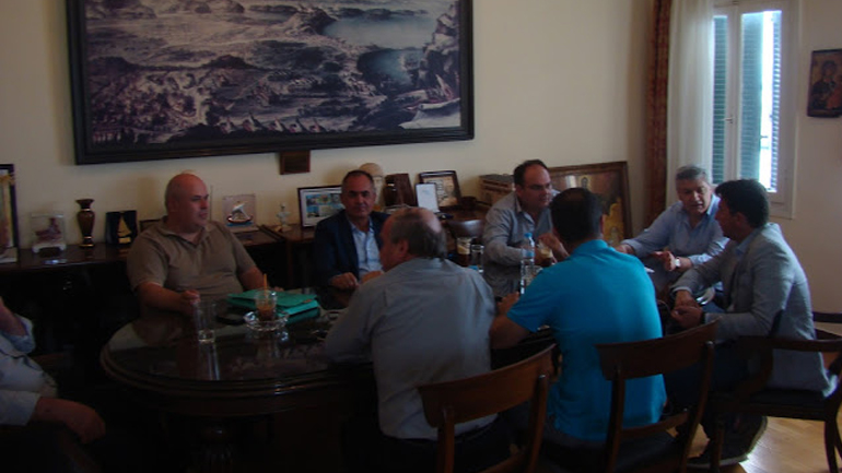 Σύσκεψη των Δημάρχων Πρέβεζας και Ζηρού με αντικείμενο το έργο του βιολογικού καθαρισμού